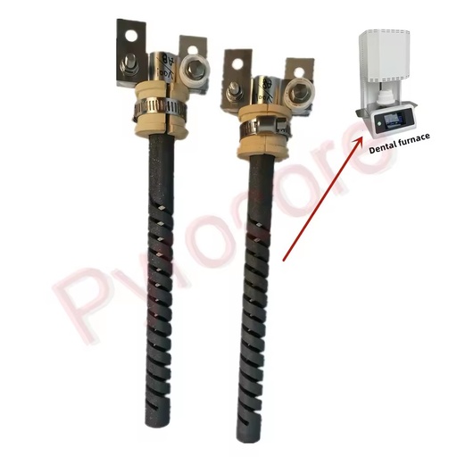 Industrial Furnace Electric High Purity Sic Ceramic Air Heater High Temperature Silicon Carbide Heating Element 1625C Max Temp
