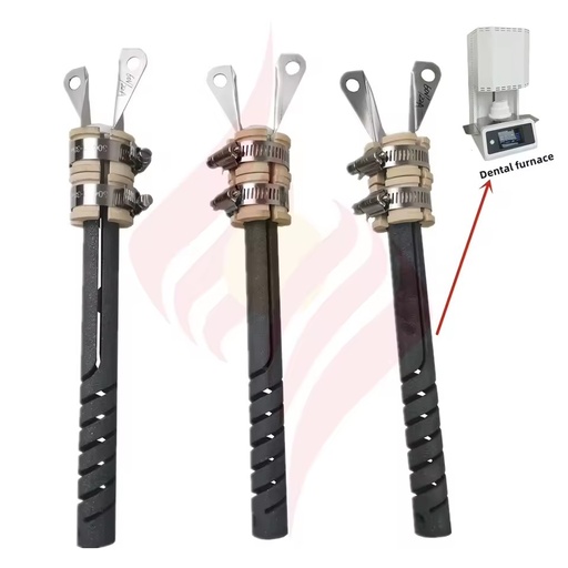 3 Phase Single Double Spiral Silicon Carbide Heater Sic Fast Heating element for Dental Furnace