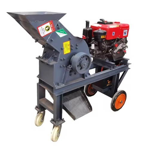 Factory Price Small Limestone Rock Stone Crushing Machine Mini Portable Diesel Engine PC400x300 Hammer Crusher