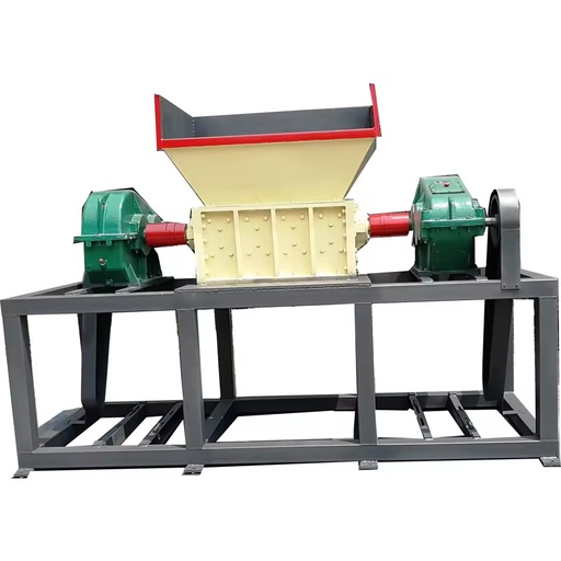 Introducing the Industrial Recycled Machine, a Versatile Unit Capable of Shredding Plastic, Wood Pallets, and Tires.