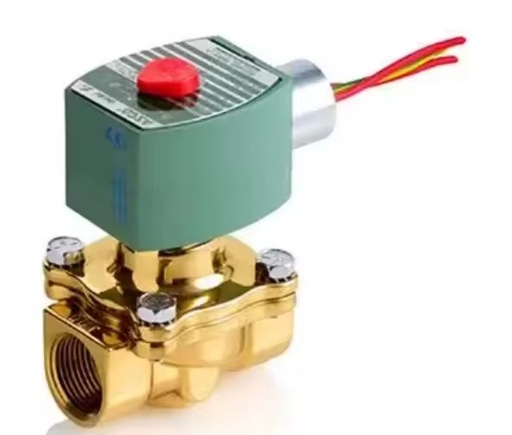 Original AS-CO 8210G002 2-Way Direct Acting Solenoid Valve 1/2 Inch Brass for Water Air Automation