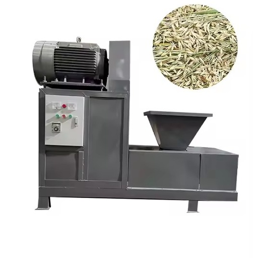 Coconut Shell Wood Sawdust Bamboo Rice Husk Straw Jute Sticks Charcoal Making Briquette Press Machine