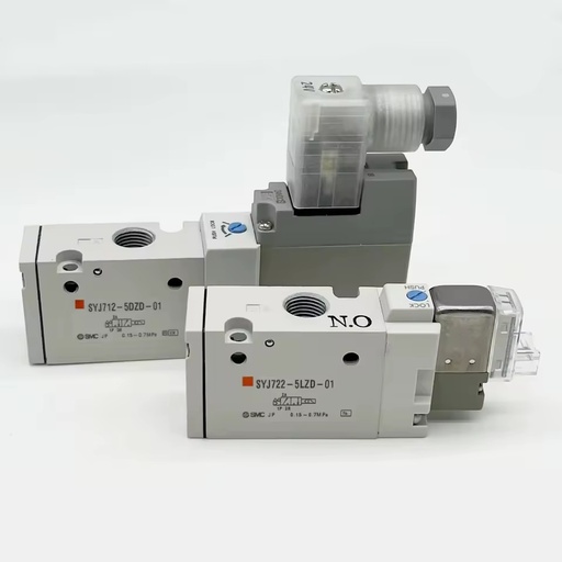 SM-C SY5120-5LZD-01 2-Position 5-Way Pneumatic Solenoid Valve Rc1/8 220V/240V for Industrial Automation Auto/Textile/Plastic
