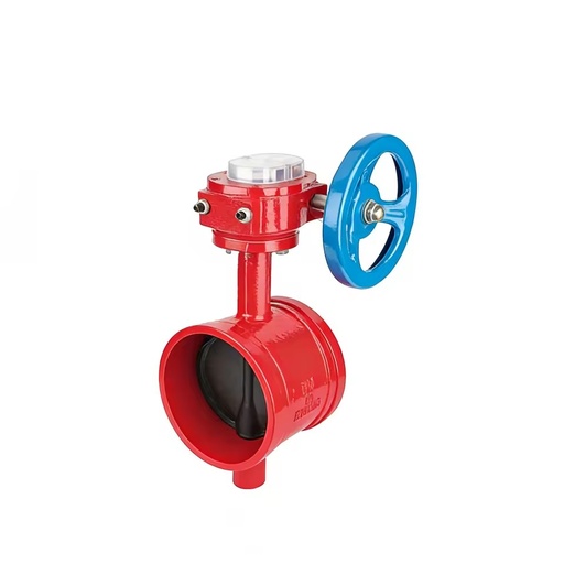 UL/FM Approved Fire Signal Grooved Butterfly Valve - Electric Position Feedback for Fire Sprinkler System