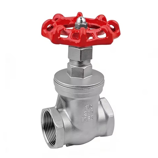 For Z15X-16P 304 Stainless Steel Soft Rubber Seal Manual Internal Thread Extra Thick Dn8-Dn100 Gate Valve Water Switch 1 Year