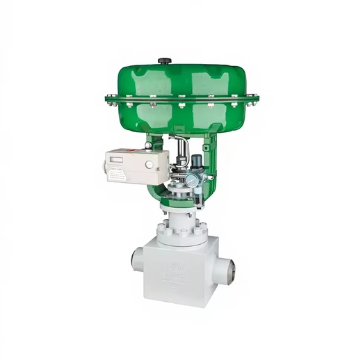 Pneumatic Forged Steel Control Valve High Pressure High Temperature