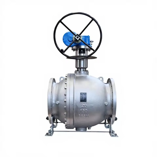 Top Entry Forged Steel Trunnion Ball Valve Flanged Connection Water Application OEM Available