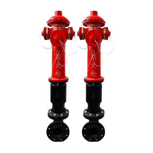 High Standard Outdoor Factory Wholesale Price Ductile Iron Red Vertical Fire Hydrant System with Durable Design for Firefighting