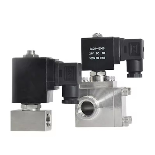 High Pressure 30MPa Solenoid Valve 20MPa 1/4'' 1/2" 1" Stainless Steel DHSE Ac230v 24VDC Control Valve