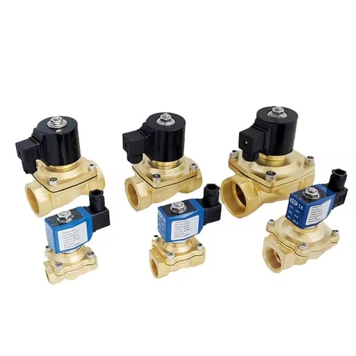 Low-power Consumption AC220v/24v Solenoid Valve Normally Closed Control Valve Electric Water Gas