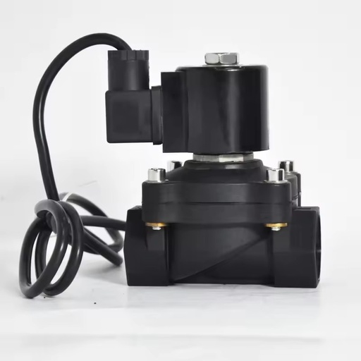 IP68 Direct Acting Normally Closed Plastic Underwater Fountain Solenoid Valve 24v 1 Inch