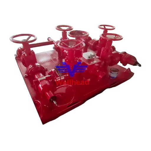 API 16C Certificated Oil and Gas Well Drilling Heavy Duty Construction Precision Machining Oilfield Drilling Choke Manifold