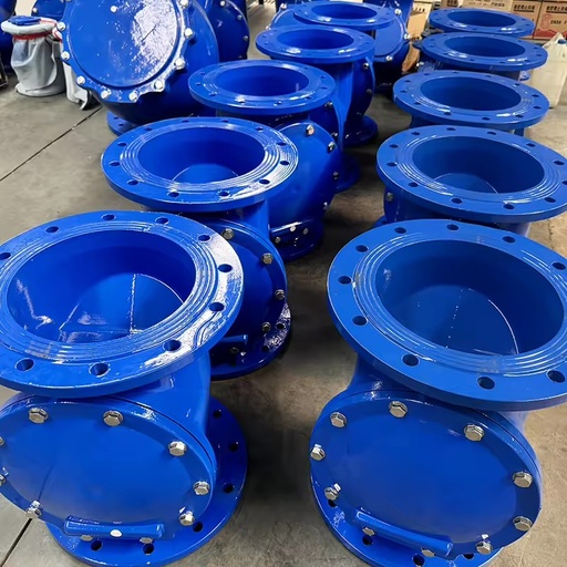 Hot Selling High Quality Ductile Iron Rubber Flap Swing Flange Check Valve