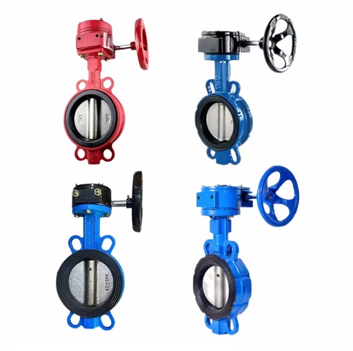 Factory Direct Sale High Performance PN10/PN16 Clamp Turbine butterfly Valve