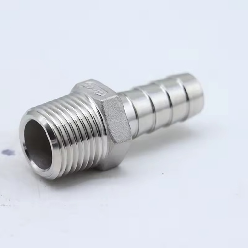 (OEM ODM) Factory Direct 304 Stainless Steel Male Threaded Barb Hose Fitting | High Pressure Durable Hose Connector for Industrial Use