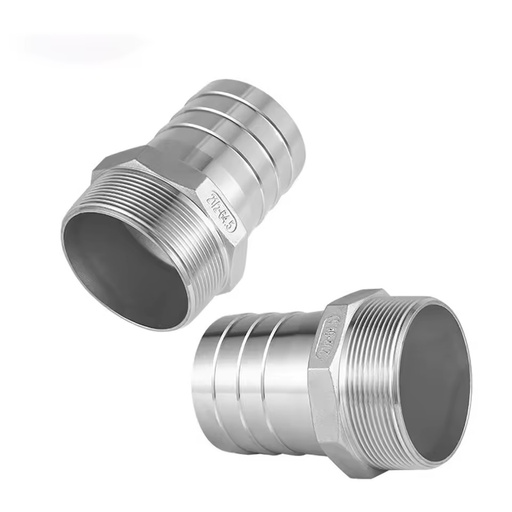 (OEM ODM) High Pressure 304 Stainless Steel BSPT Threaded Equal Cross Pipe Fitting with Full Size Range