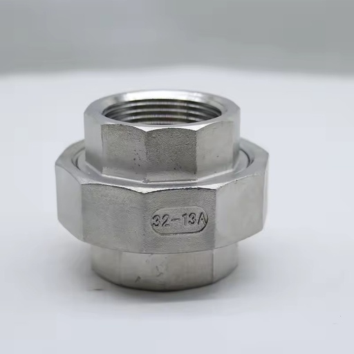 (OEM ODM) High Pressure Stainless Steel Pipe Union Threaded Forged Union Fitting for Industrial Plumbing and Hydraulic Systems