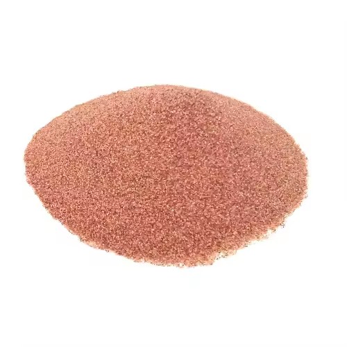 LM High Pressure Water Jet Cutters Waterjet Abrasive Garnet Waterjet Cutting 80mesh Pink Sea Garnet Sand