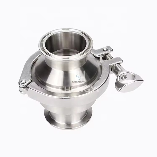 High Quality Sanitary Stainless Steel Quick Installed One Way Check Valve Non Return Water Valve