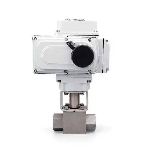 DQ High Pressure Electric Motorized NPT BSP Thread Forged Ball Valve for Steam Pipelines Boilers Nitrogen OEM ORBY