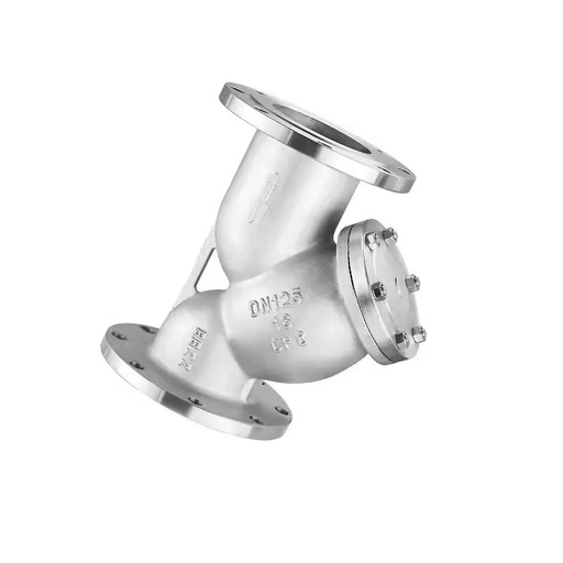 Industrial PN 1.6Mpa Multi Function Air Water Oil DN25 Stainless Steel SS304 Flange Pipe Valve Y Strainer