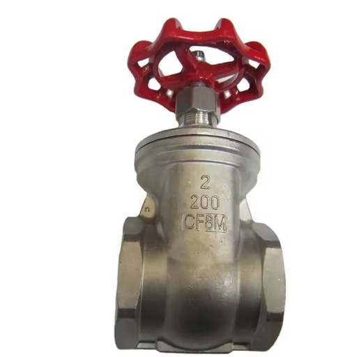 Manual Slide Gate Valve Female Threaded Ends 200PSI 304 Stainless Steel Water Gate Valve Price
