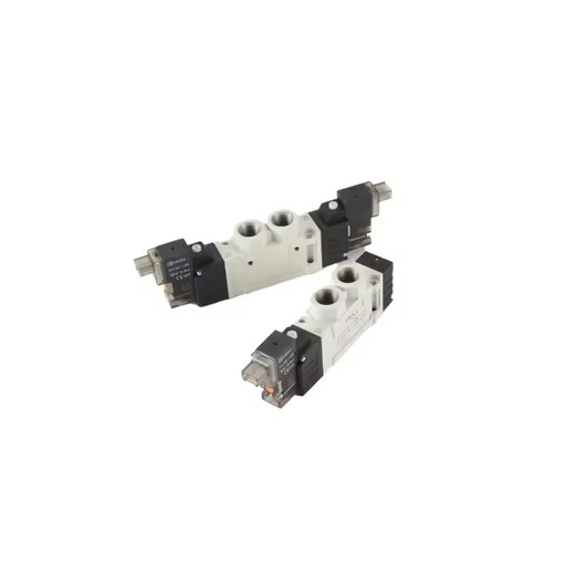Pilot Operated Pneumatic Directional Control Solenoid Valve 5V210-08 DC24V with Light for Industrial Machinery