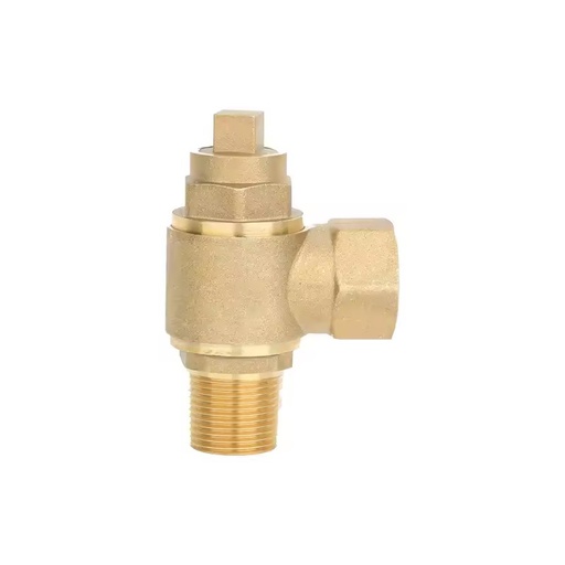 Vertical Brass Chrome Stop Valve 1/2"-2" Factory High Quality Brass Bronze Ferrule Hose Connector Valve Shut-off Valve