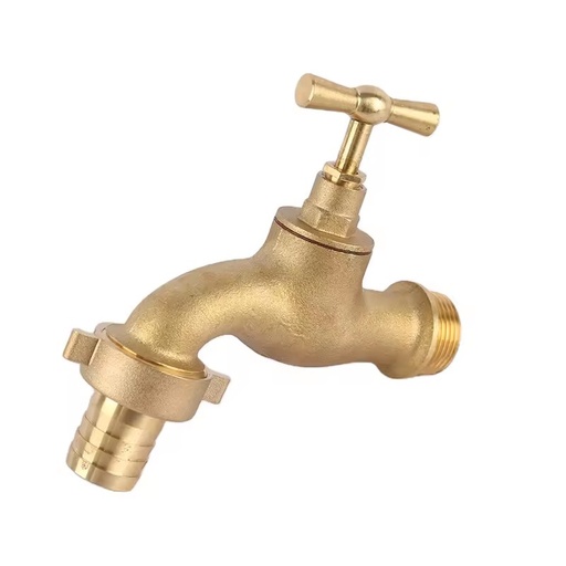 New Desgin Garden Faucets Tap Brass Garden Bibcock Brass Factory Brass Lockable Hose Bibcock