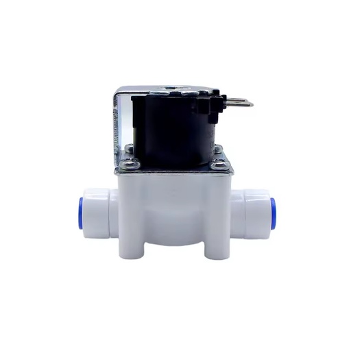 Quick Connector 1/4 Solenoid Valve 12V Water Solenoid Valve for RO Water Purifier