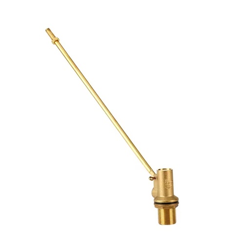 1/2"-1" Brass Float Valve for Tank Toilet Valve Water Level Control Sand Blasting Nature Brass Color Shut-off Valve