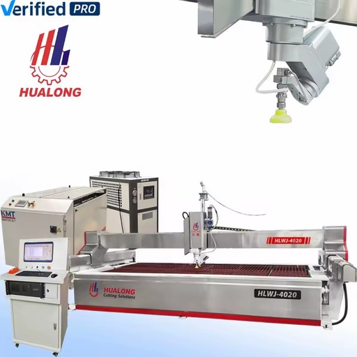 Stone Machinery Automatic Photo Waterjet Tile Cutters Industrial Cnc Ceramic Water Jet Cutting Machine 5 Axis for Marble
