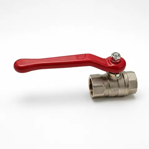 High Quality Manual Water 1/2Inch Brass Ball Valve Heavy Duty Water Shut Off Valve With Aluminum Handle OEM Control 300PSI Wog