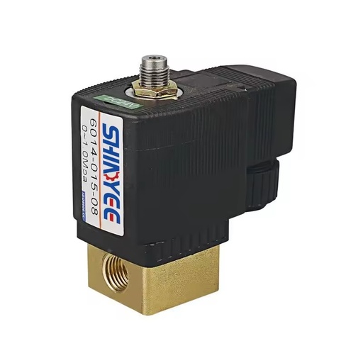 KL6014 Series 3/2 Way Direct Acting Solenoid Valve, Full Copper Valve Body DC24V AC220V Solenoid Valve for Pneumatic Use