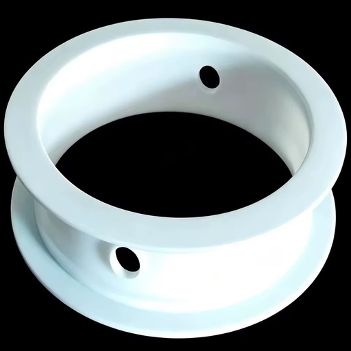 Ptfe Valve Seat Manufacturing Wear Resistant High Temperature Chemical Proof Custom Size White Ptfe Butterfly Valve