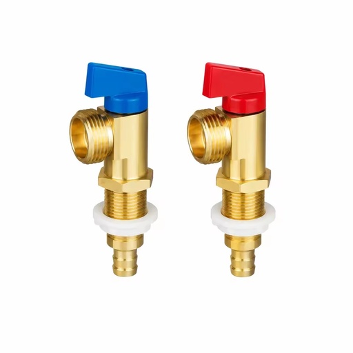 High Quality OEM Washing Machine Outlet Box with Ball Valves 3/4 Inch MHT Installed Laundry Machine Outlet Box