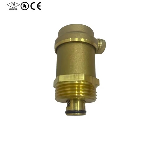 3/4 BSP Copper Manual Air Pressure Vent Valve Safety Release DN15-DN25 Medium Temperature for Heat Water Model 001 Brand
