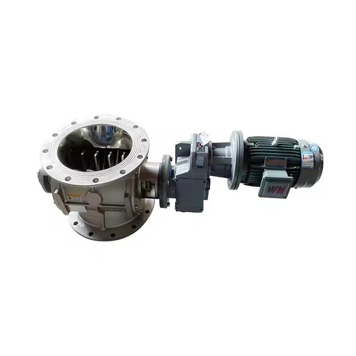 Food Grade High Temperature Electric Rotary Airlock Valve with Wear-Resistant OEM DN300 for Petrochemical Chemical Industries