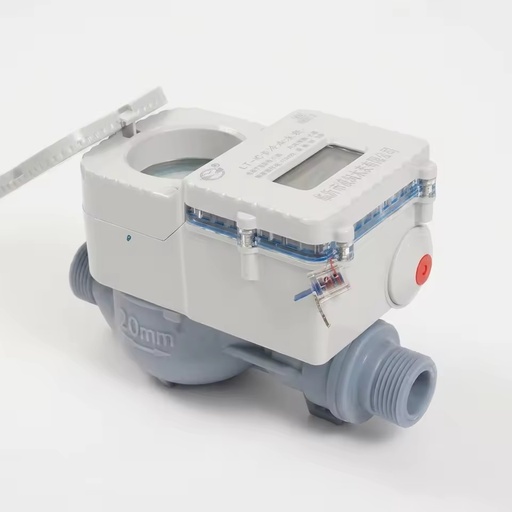 DN15 Intelligent Prepayment IC Card Water Meter Valve Control Cold Water Only