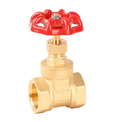 B&H Professional Valve Manufacture 1/2 Inch PN16 Water Brass Gate Valve with Iron Handwheel