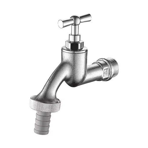 Brass Bibcock Hose Tap & Stop Cock Valve, Durable Plumbing Fittings for Garden, Water Supply and Outdoor Applications