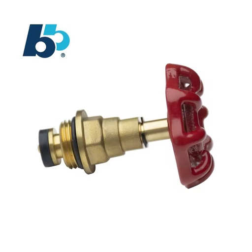 BH High Quality PPR Manufacturer 3/4in PPR Stop Valve Handle Brass Concealed Stop Valve Core for Water Supply