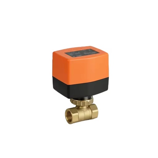 Winvall 230VAC Agricultural Irrigation Customized Actuator Valves Dn15~Dn25 Motorized Actuator 2Way Electric Brass Ball Valve