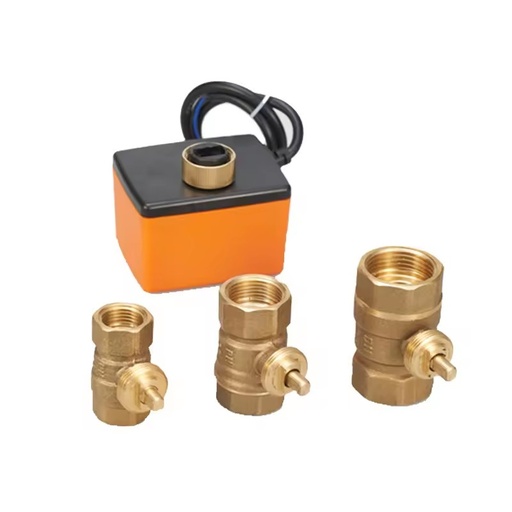 Winvall PPAP Standard 220V Electric Floating Valve 2 Way AC Motor Actuator Operated Motorized Brass Ball Valve