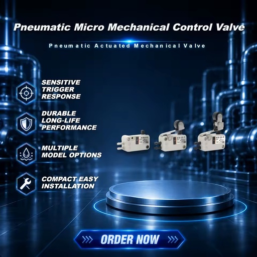 Yadke S3PL/S3PP/S3PM/S3PF/S3HS-M5/06/08-R/G/B Two-Position Three-Way Pneumatic Mechanical Valve