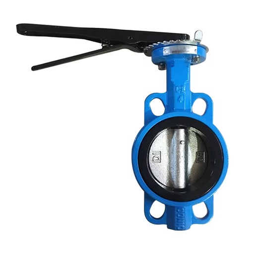 2inch 2-24" DN50-DN600 OEM Valves Manufacturing Ductile Iron Wafer Type butterfly Valve