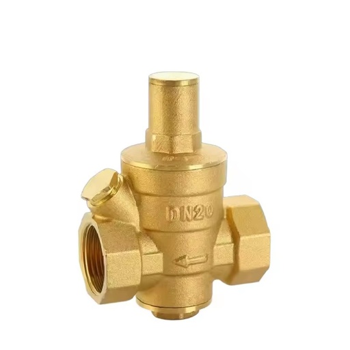 1/2"-2" Thread Brass Manual Medium Temperature Pressure Reducing Control Regulator Valve (DN15/DN20/DN25 Models) Water