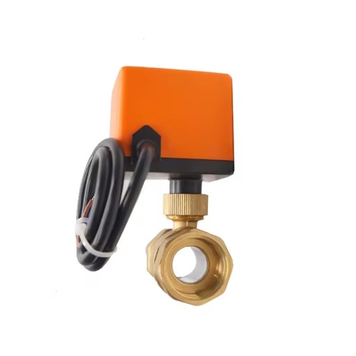 Winvall ISO9001 HVAC System 230VAC DN20 Electric Motor Control Valve Actuator 2way Mini Motorized Ball Valve