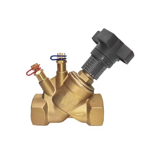 Winvall Static Balance Valve Manual Control Ball Valves Water Flow Brass Balancing Valve