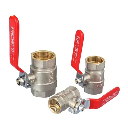 IFAN Factory Direct Brass Water Valve 1/2"-2" Ball Valve Brass Threaded Forged All Size Brass Ball Valve